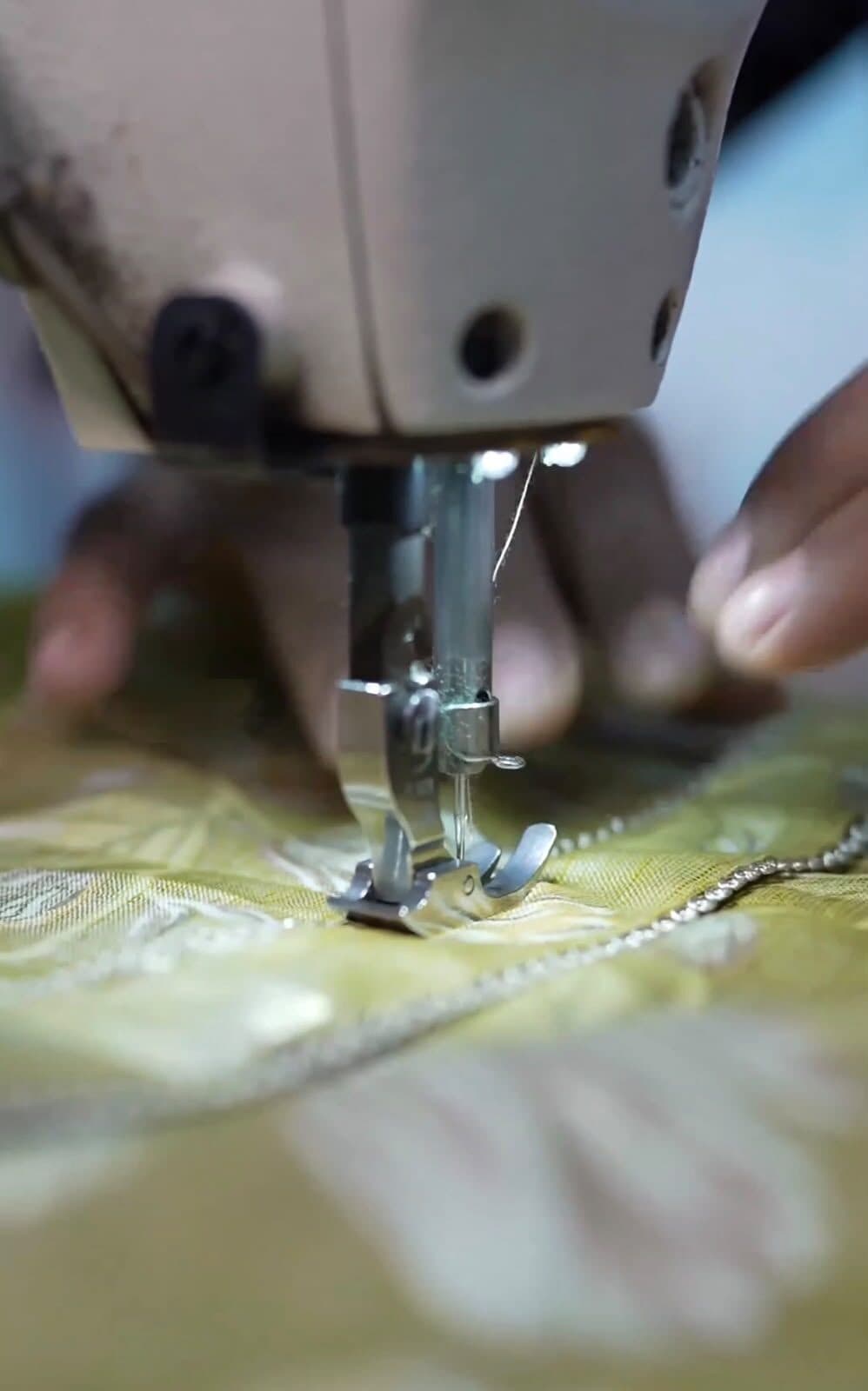 Embroidery in Progress